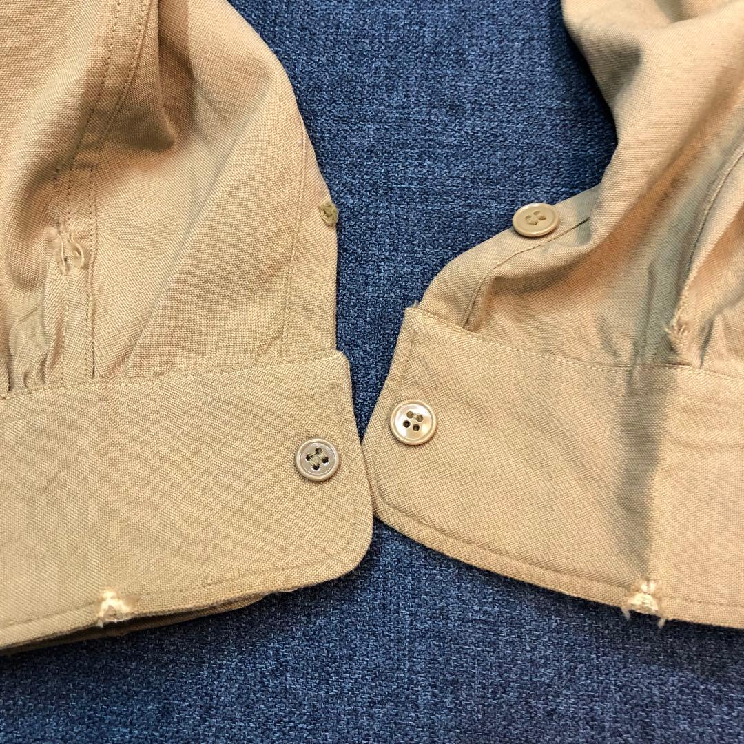 クレイトン　60s USMCサービスシャツ　ウールシャツ US NAVY 実物