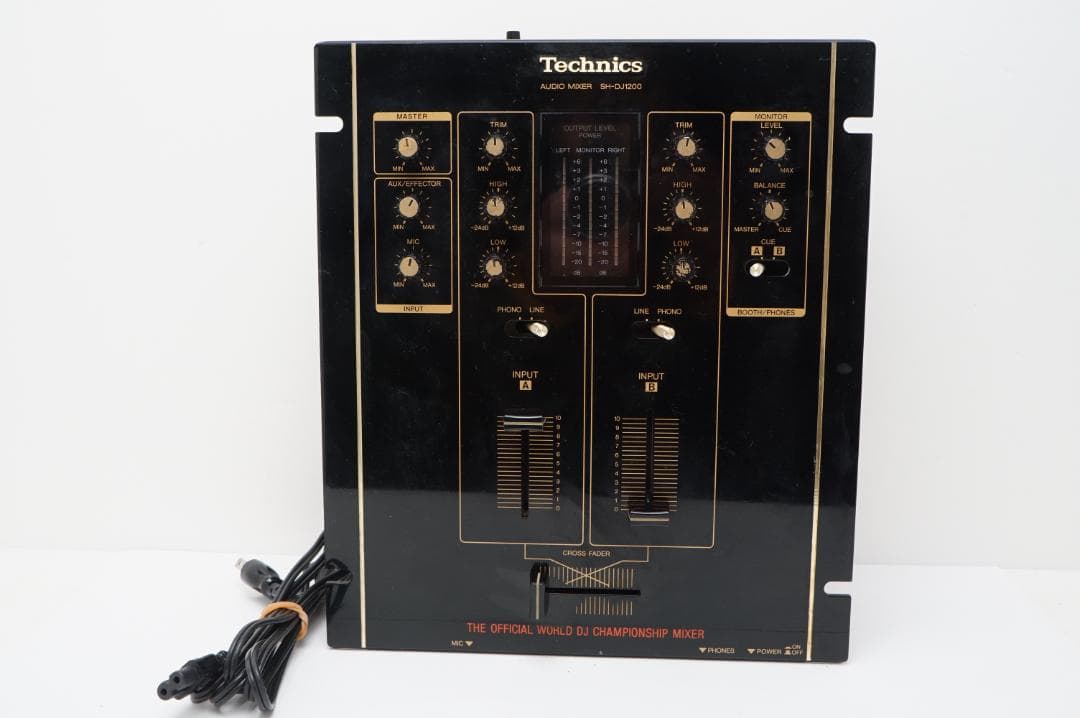 ＜動作＞Technics SH-DJ1200 DJミキサー