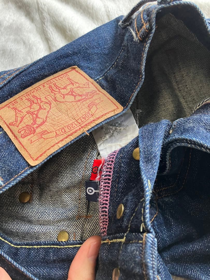 20471120 6ポケット　デニム　赤耳　セルビッジ