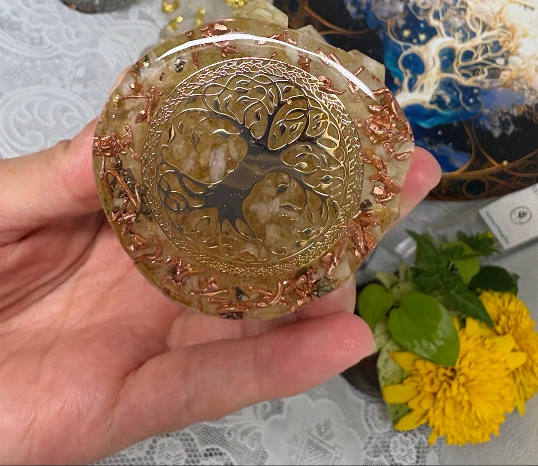 オルゴナイト クラスター 桜瑪瑙