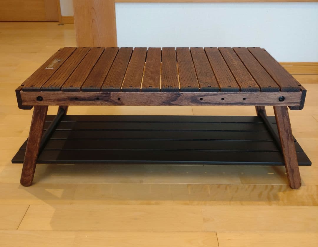 Black design ハレテーブル　One4別注　ブラックデザイン　下段付