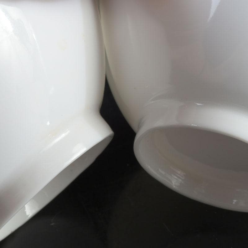 中国　徳化窯白磁　煎茶碗　一對　V　9277E