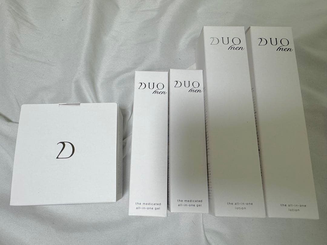 【バラ売可】Duo men クレンジング、化粧水、美容液セット