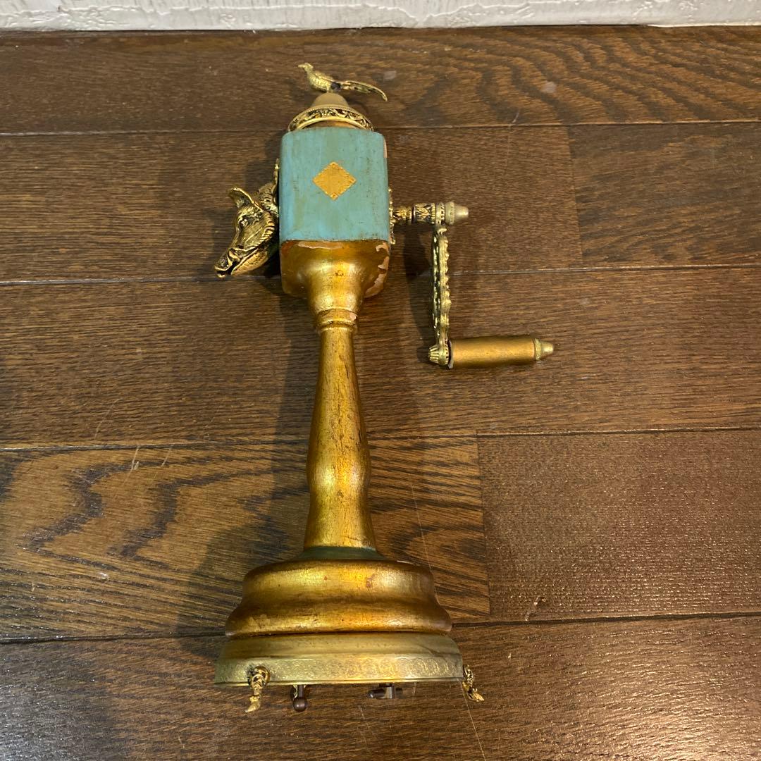 希少1900年Reugeペッパーミル・オルゴール　オブジェ
