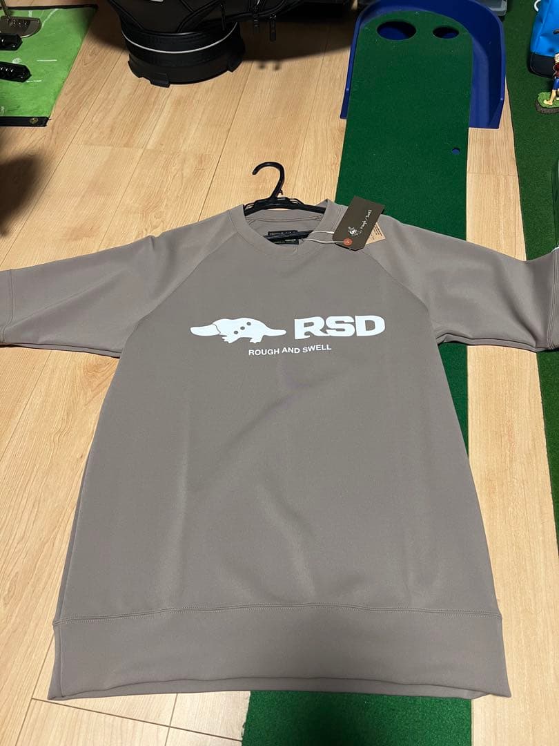 ラフ＆さスウェル　ゴルフ　ダンボールニット半袖スウェット　RSD SWEAT