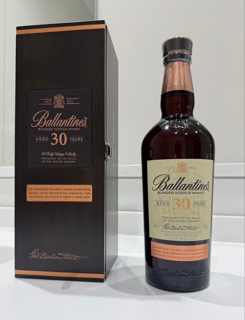Ballantine's 30年 ブレンデッドスコッチウイスキー ハワイで購入