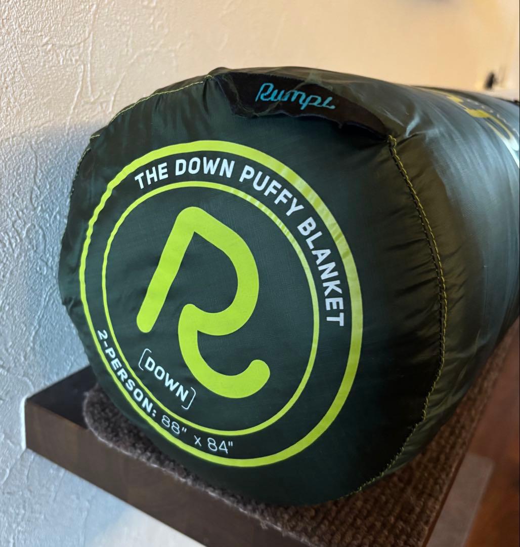 RUMPL ランプル　Down 高品質 アウトドア ダウンブランケット 2人用