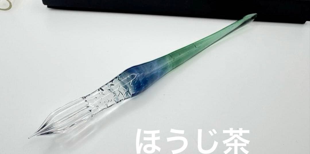 k*n様 ガラスペン aun 中字 M ラクーン