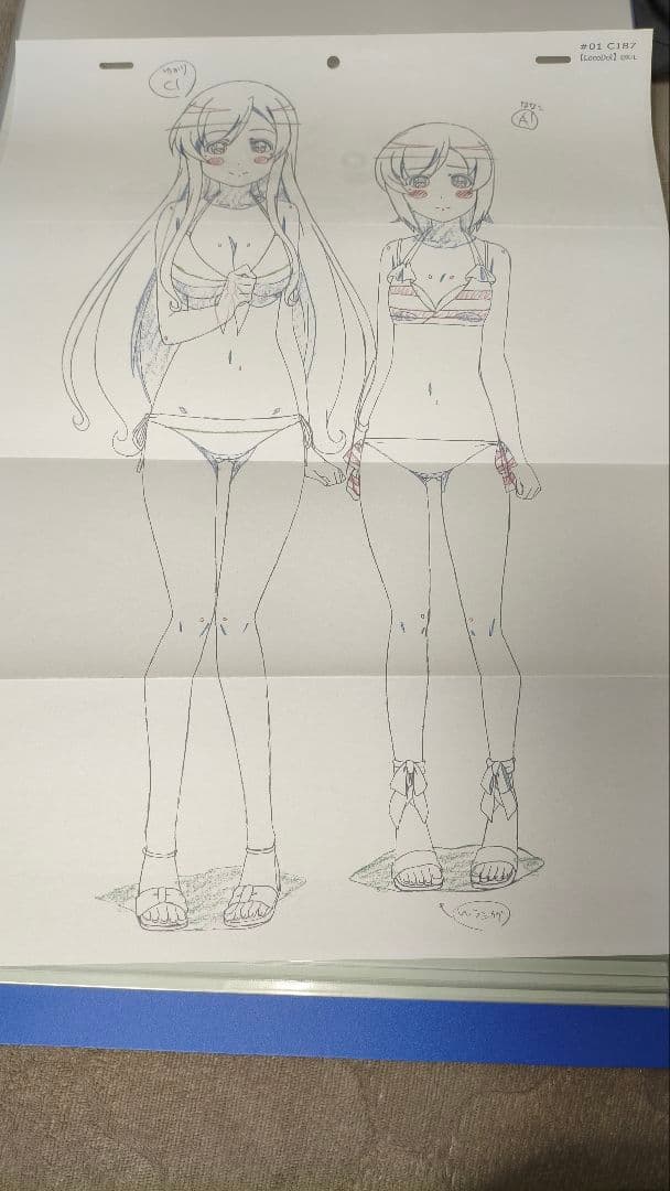 普通の女子校生がろこどるやってみた。原画セット