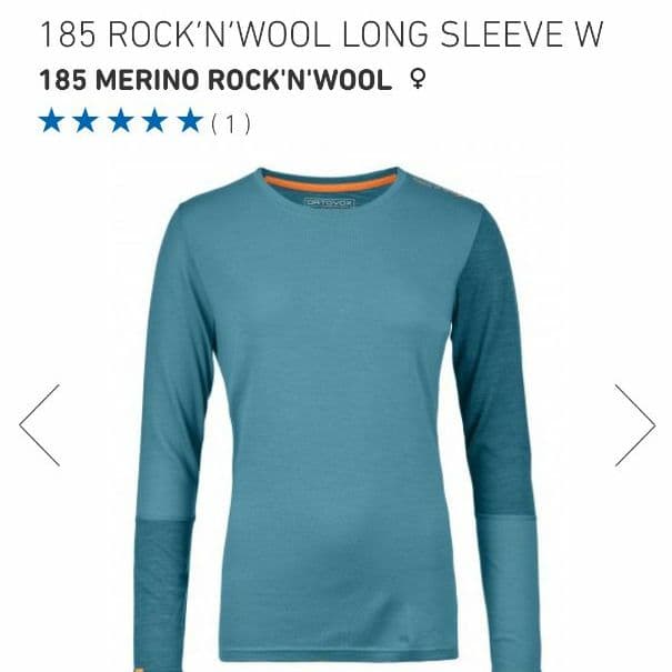 ORTOVOX メリノウール100% アンダーウェア