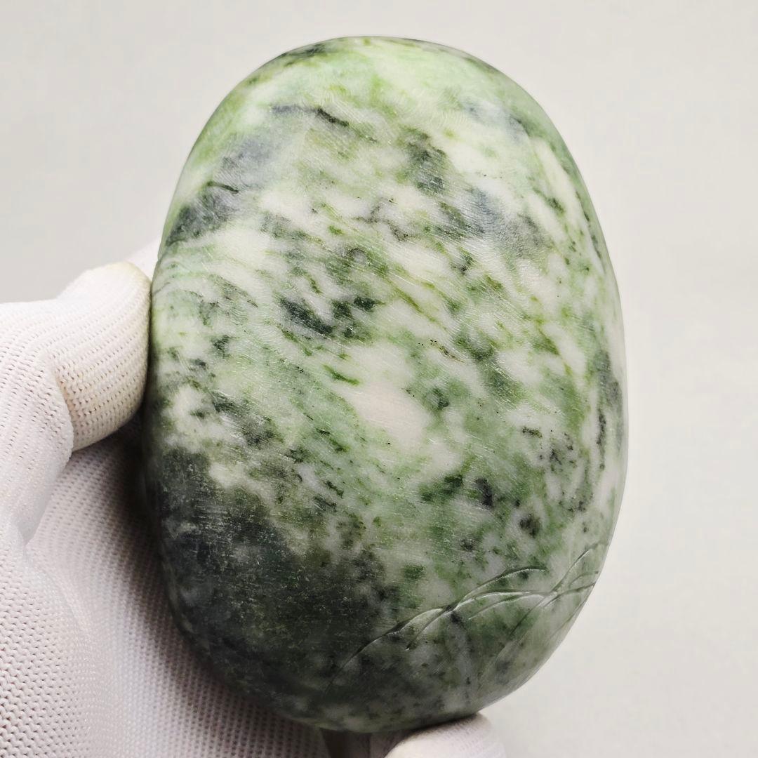 中国古美術 天然石 翡翠 碧玉 手彫 深山訪友紋 超大型玉掛飾 置物 根付 激安