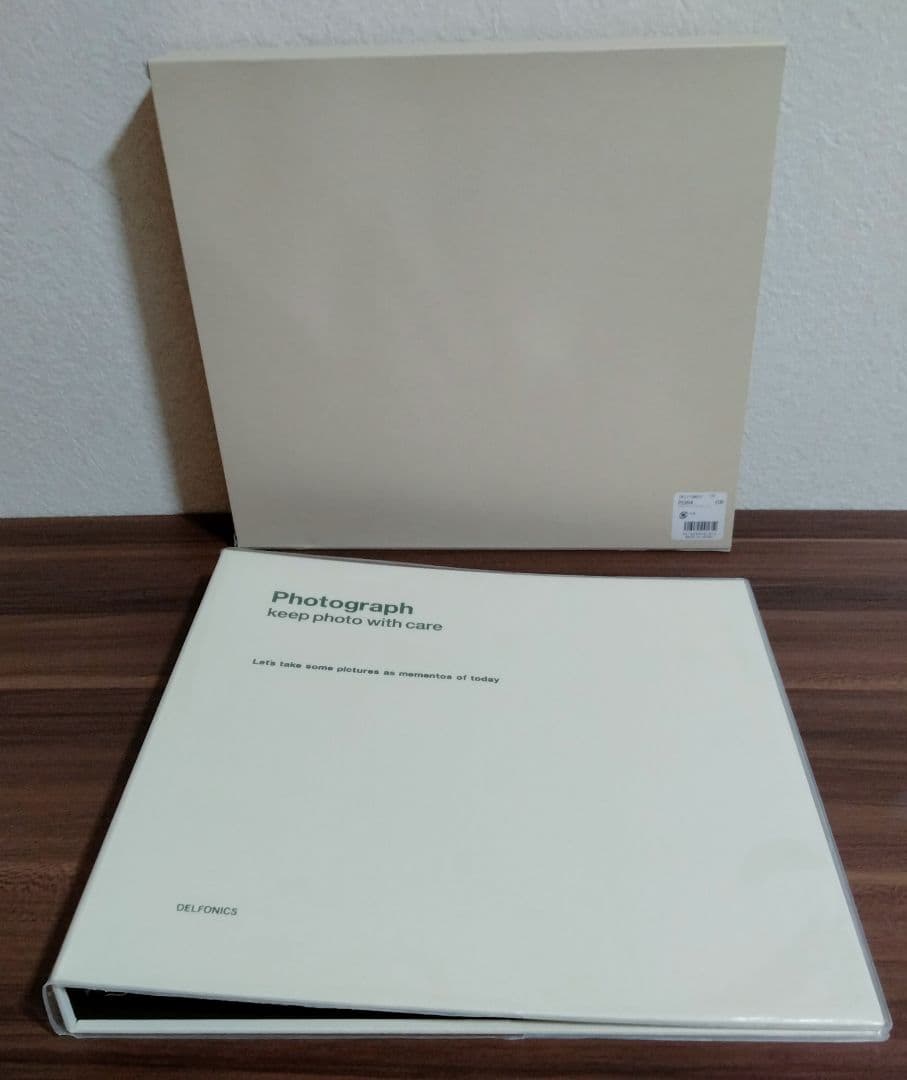 DELFONICS デルフォニクス フォトアルバム L ３冊 粘着台紙47シート