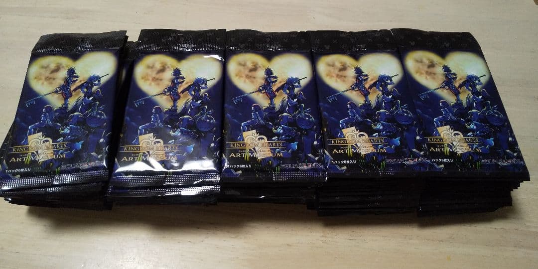キングダムハーツ アートミュージアム カード バラ 100パック 未開封