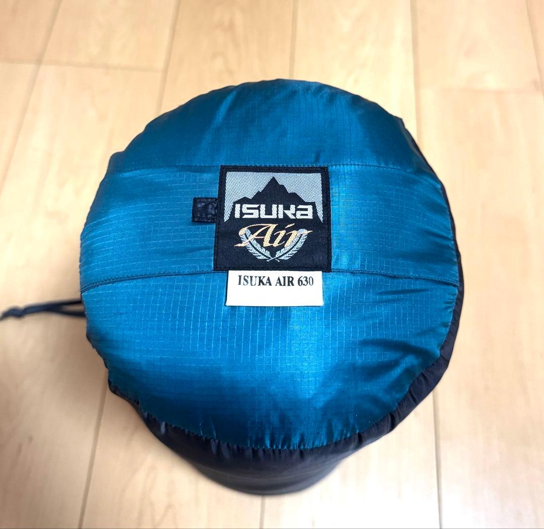 イスカ　エアー　Air 630 シュラフ　ホワイトグースダウン