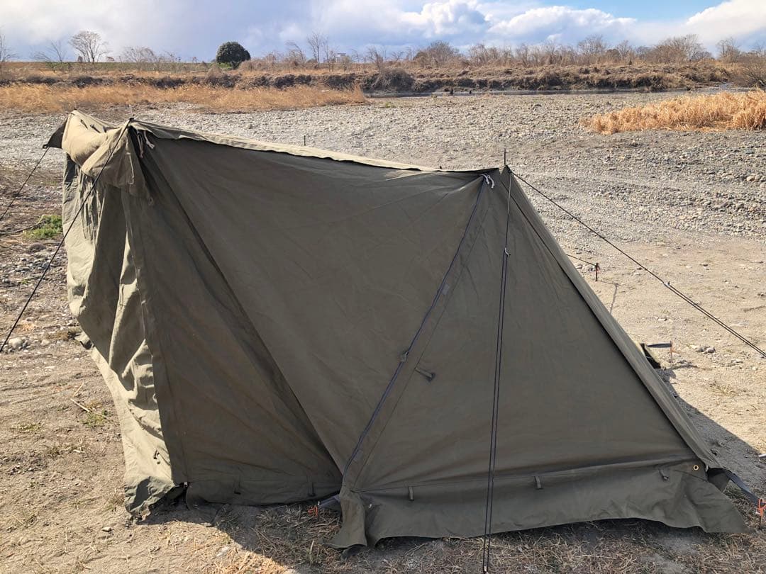 バンドックソロベースex 前幕　二股ポール　蚊帳付き