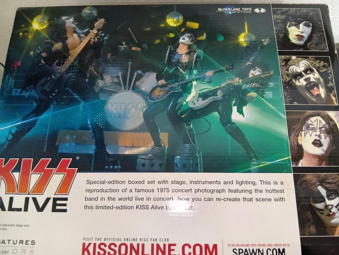 McFALANE TOYS KISS ALIVE フィギュア