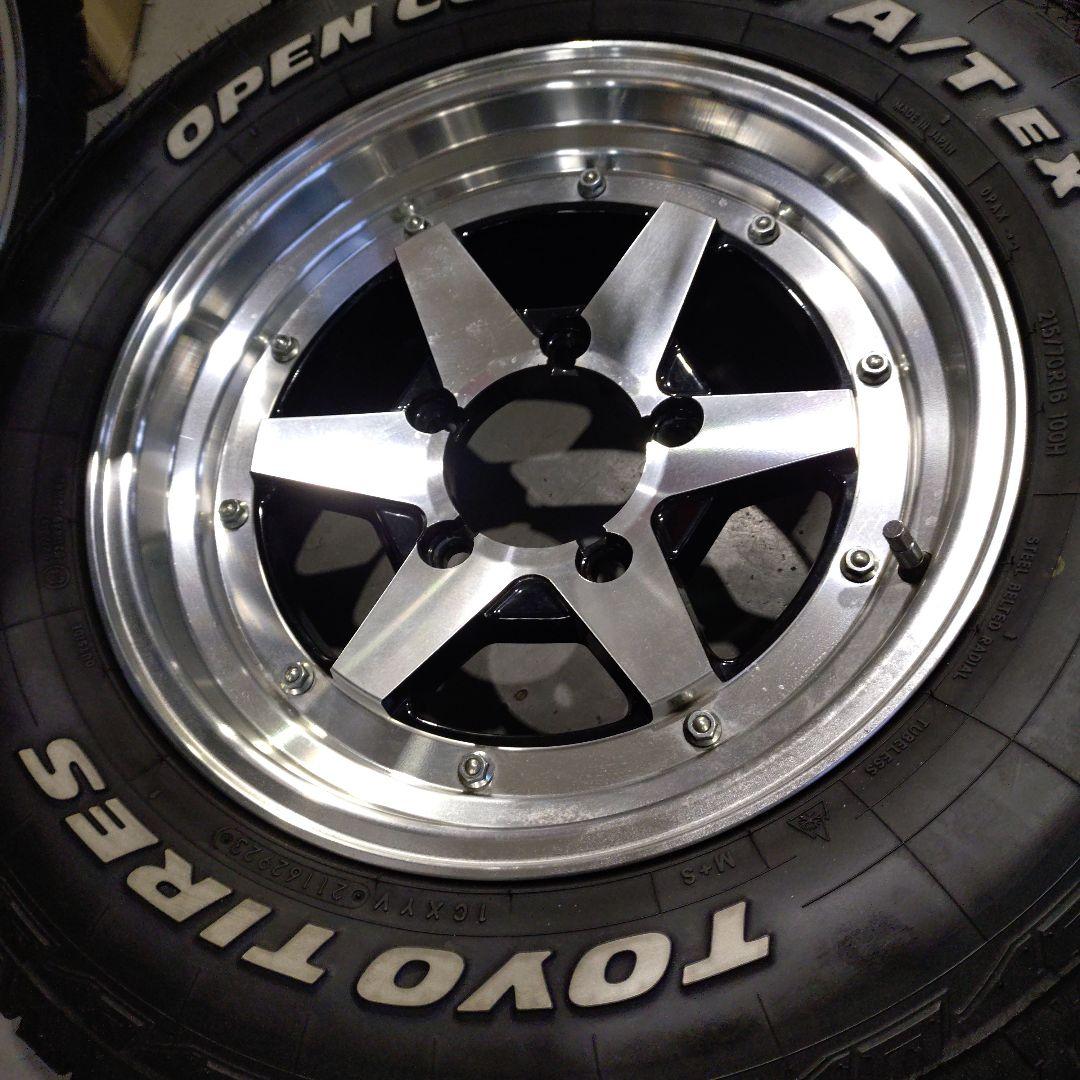 専用出品ジムニーシエラ ロンシャンXR-4 トーヨーオープンカントリー 4本