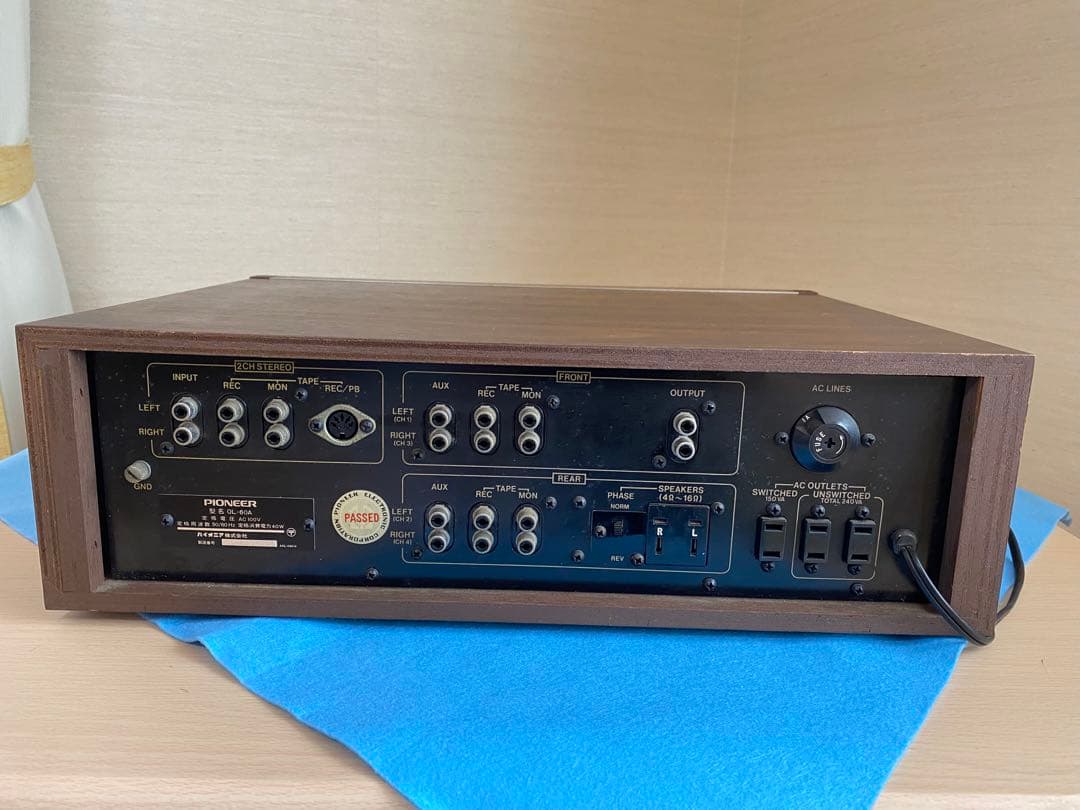 Pioneer 4チャンネルデコーダーアンプQL-60L