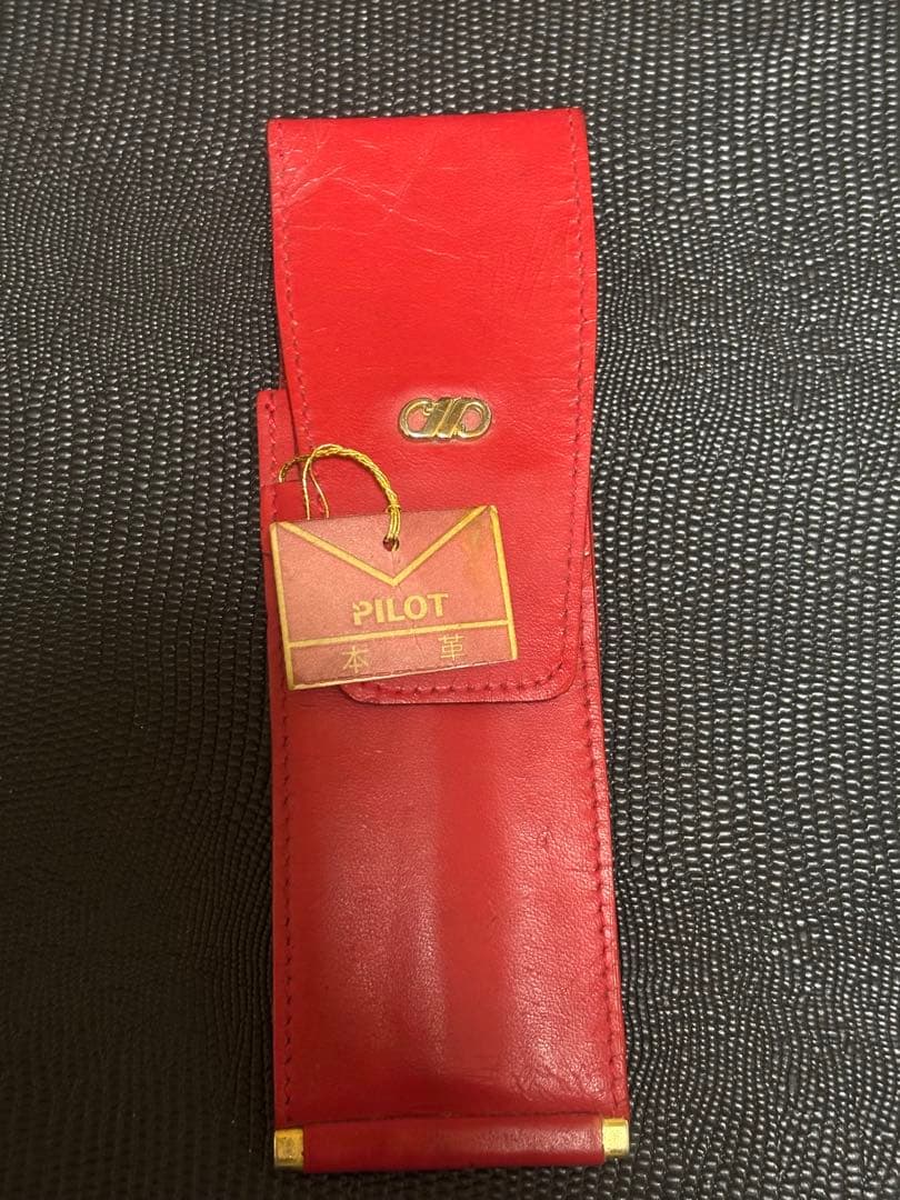 SHEAFFER スターリングシルバー 万年筆 ケース付 パイロット　革ケース