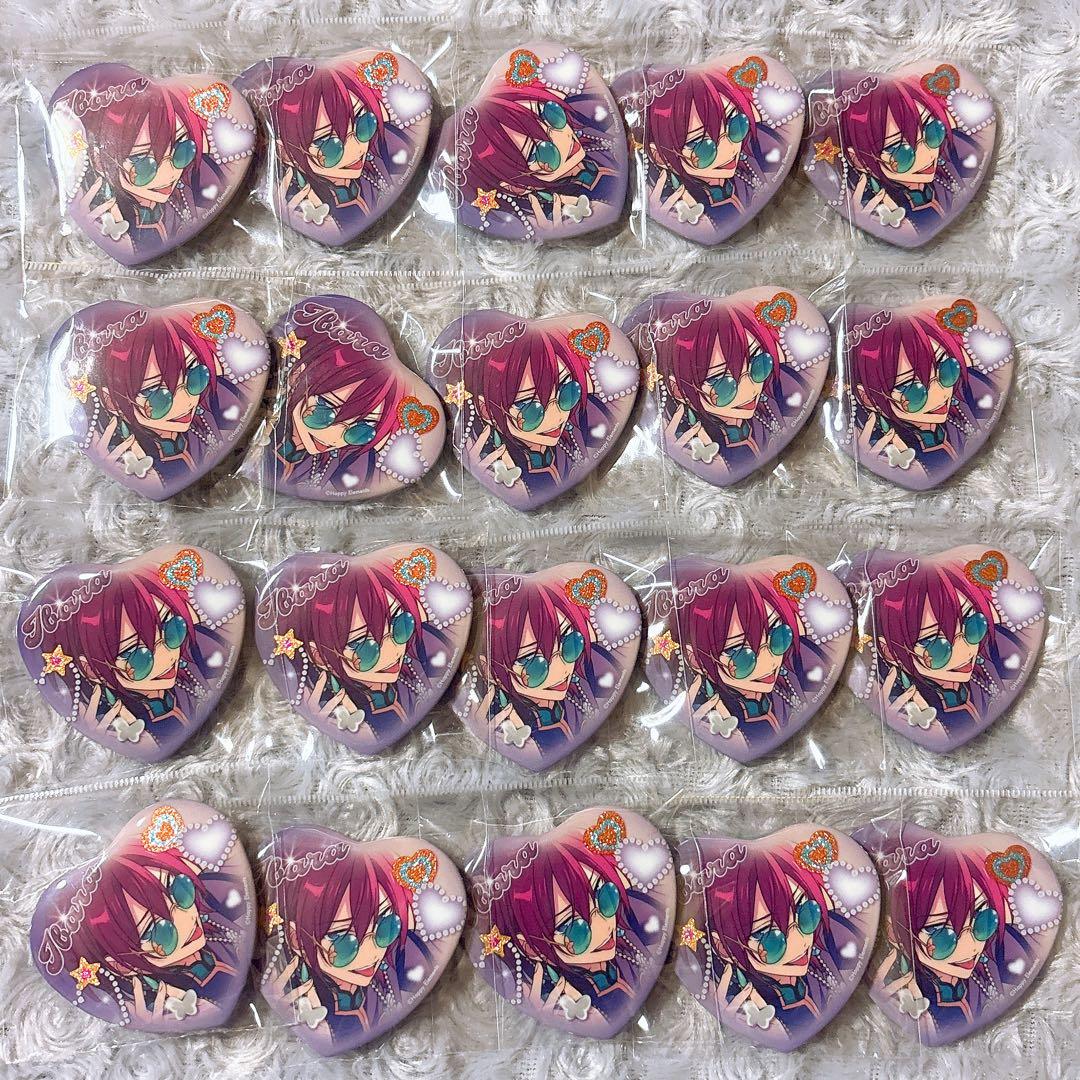 あんスタ 七種茨GIRA☆デコ ハート缶バッジ