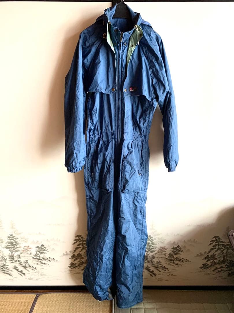 昭和レトロ DESCENTEデサント スキーウェア スノボつなぎジャンプスーツ③
