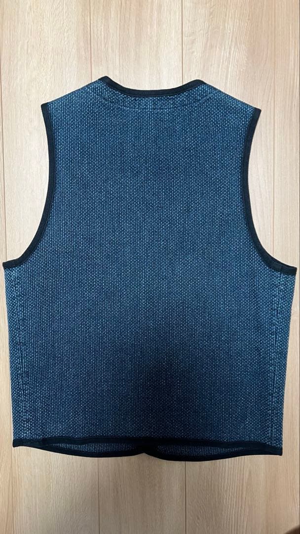 ブレイブリー別注刺し子ベスト（BROWN'S BEACH JACKETタイプ）