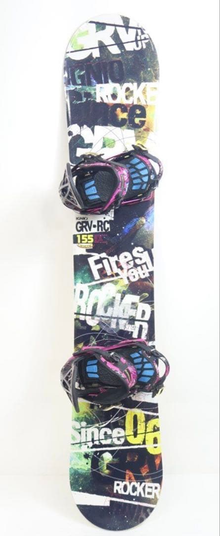 IGNIO kissmarkビンディングセット！155cm