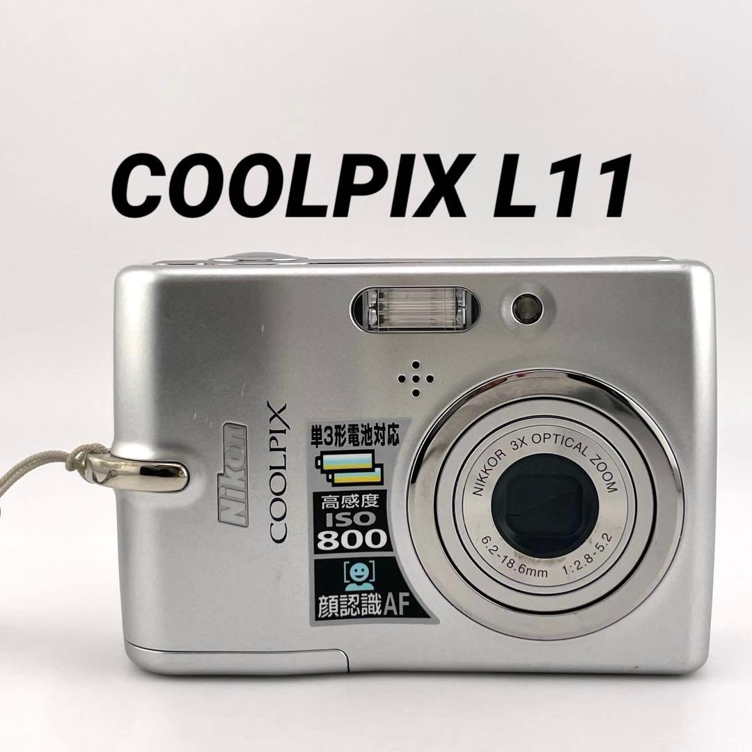 追加有り⭕️単三電池式【動作確認済】Nikon COOLPIX L11