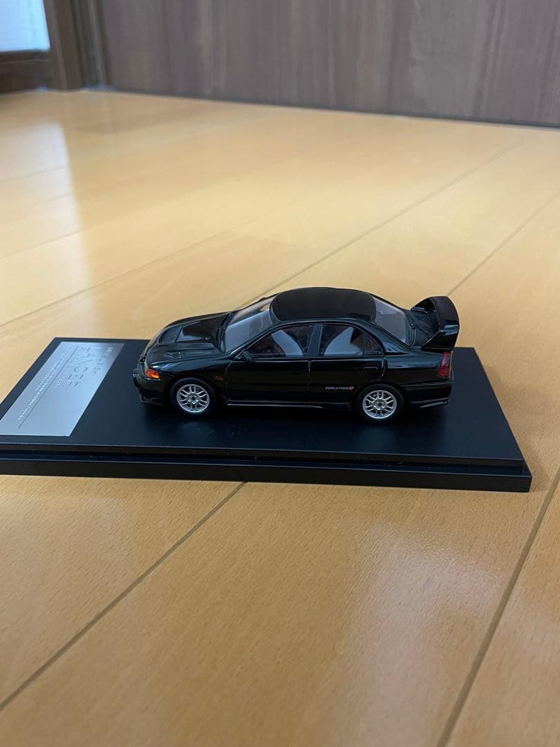 ハイストーリー 1/43 ランサーエボリューション IV ブラック