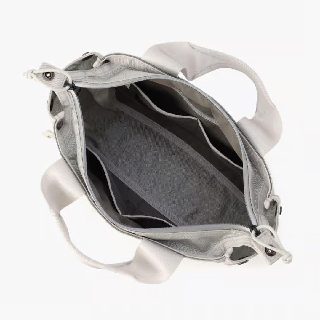 【新品・タグ付き】完売品BRIEFING 限定メタリック カートトート シルバー