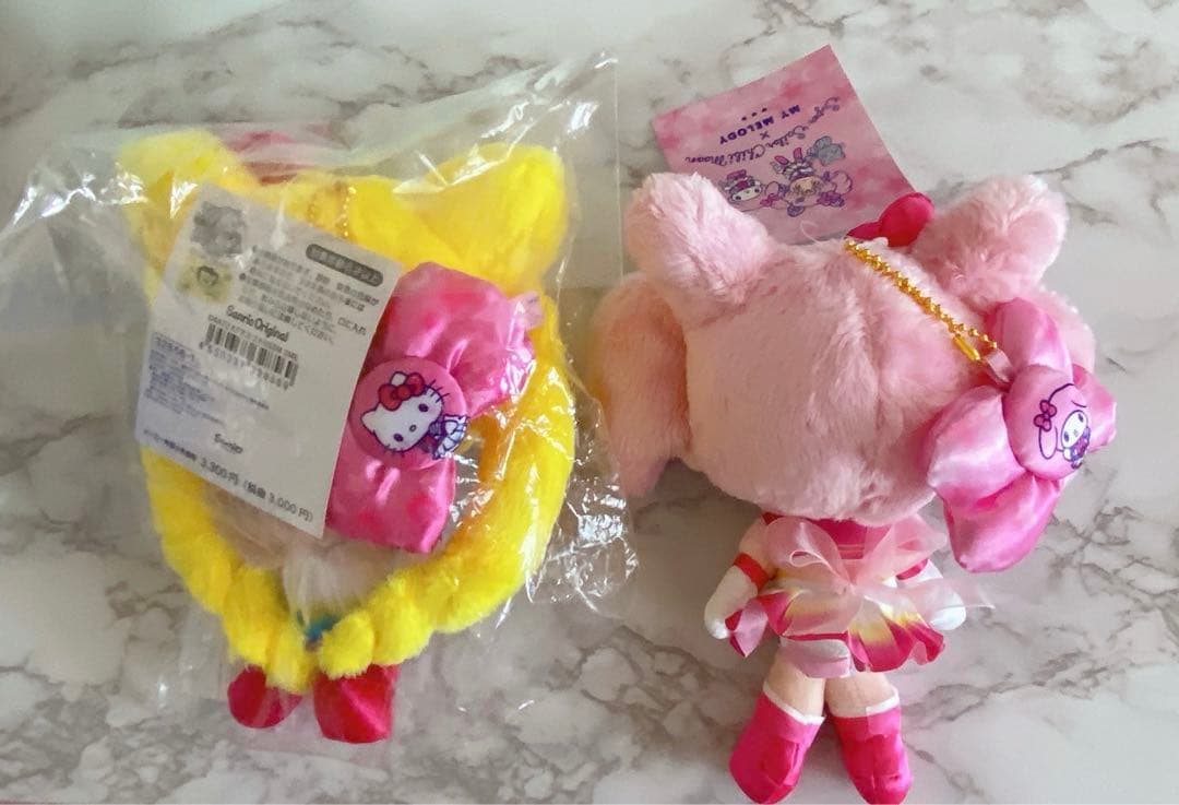 セーラームーン　サンリオ　ぬいぐるみ
