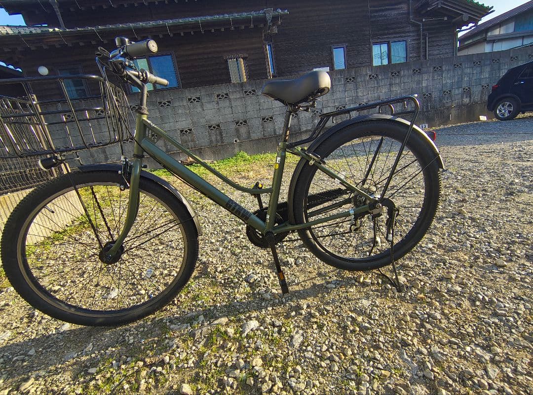 27インチのシティサイクルです。 購入してから約5ヶ月で