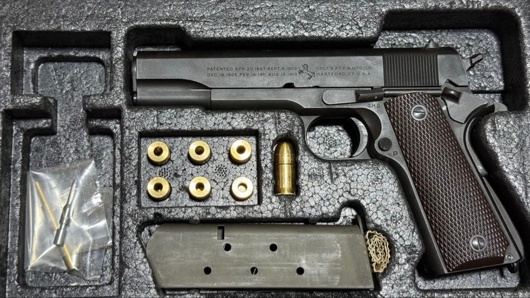 CAW製　M1911A1 発火式　モデルガン　コルトガバメント　国内製