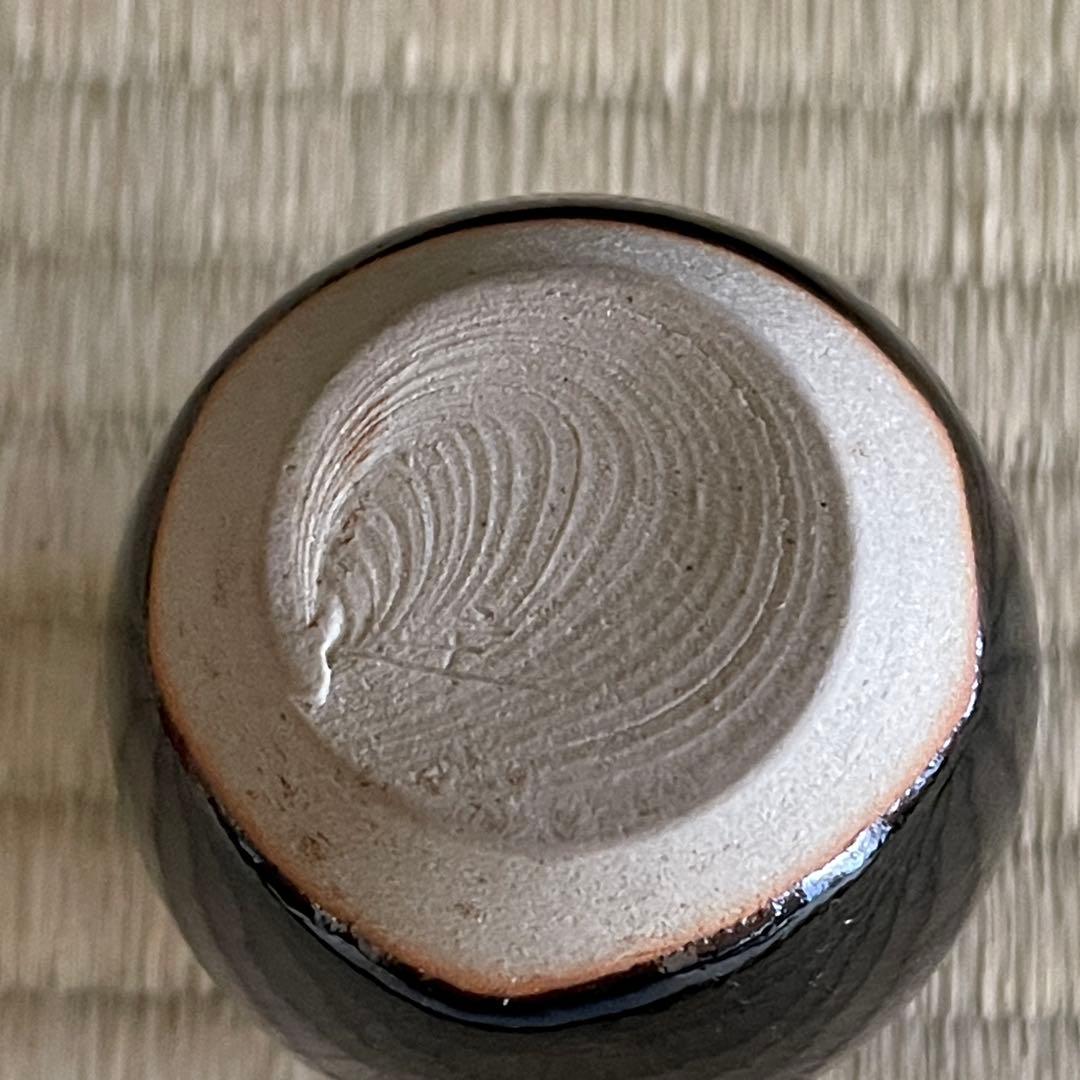 京焼 桶谷定一 肩衝 茶入 茶道具 骨董品 299