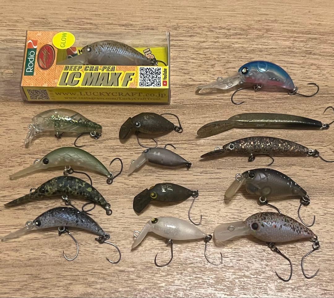 エリアトラウト クランク・ミノー 14個 +スプーン2枚