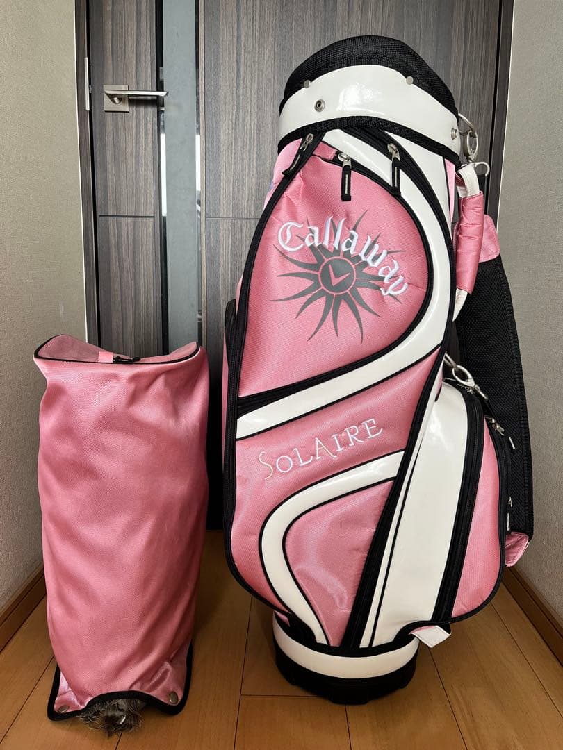 美品キャロウェイ　大人気　solaire ソレイユ/ソレイル　キャディバッグのみ