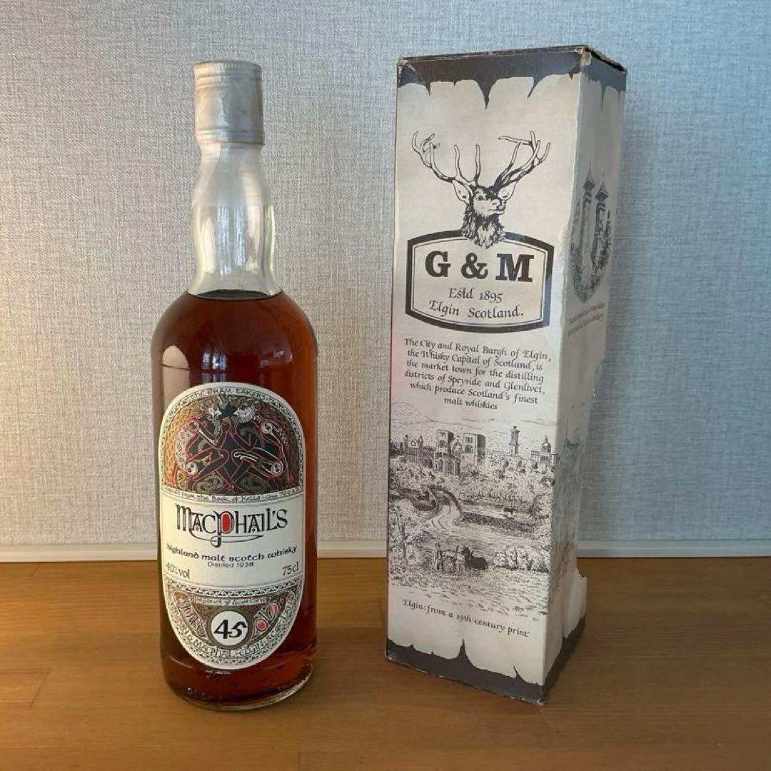 希少品　Macphail's 1938年蒸留　45年熟成のハイランドモルト
