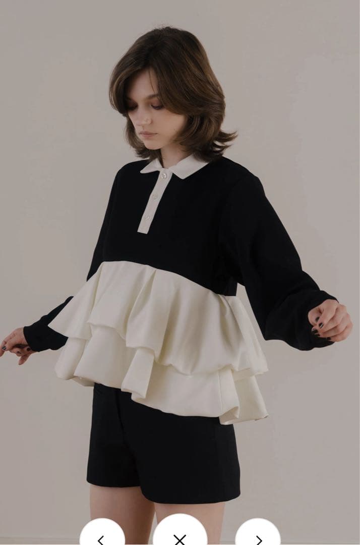 トップス THE TOE Hydra Peplum tops