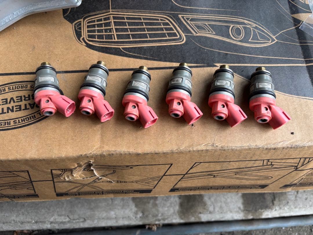 JZA80 SUPRA RZ 後期　5千km 純正インジェクターSET