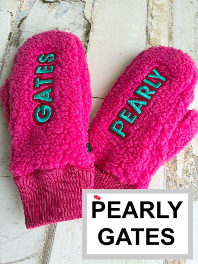 パーリーゲイツ/PEARLY GATES/レディース/手袋/ミトン/ゴルフウエア