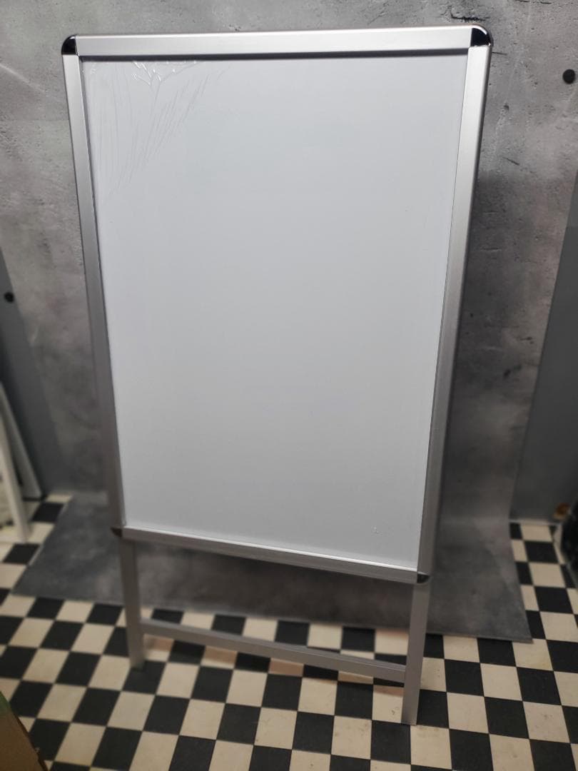 新品 A1 クリップ式 ポスターパネルスタンド アルミフレーム A型看板