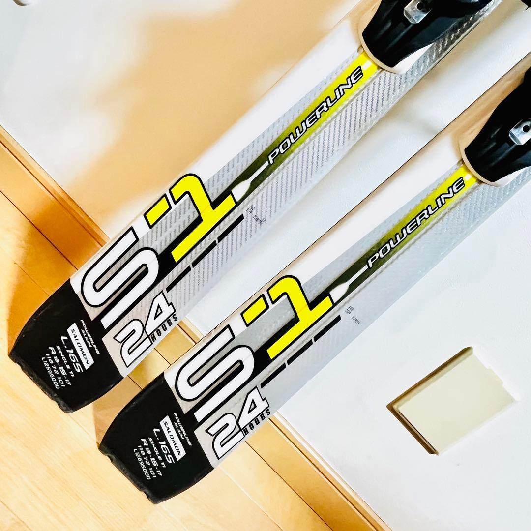 極美品 SALOMON サロモン POWERLINE S1 165 ビンディング