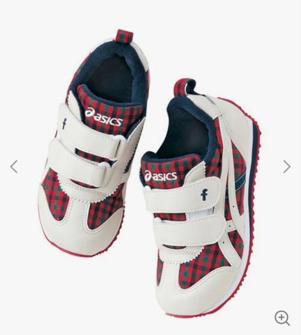 新品タグ付き✳︎ファミリア×アシックス　スニーカー　18.5cm