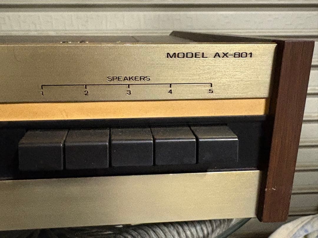 TRIO AX-801 システムセレクター