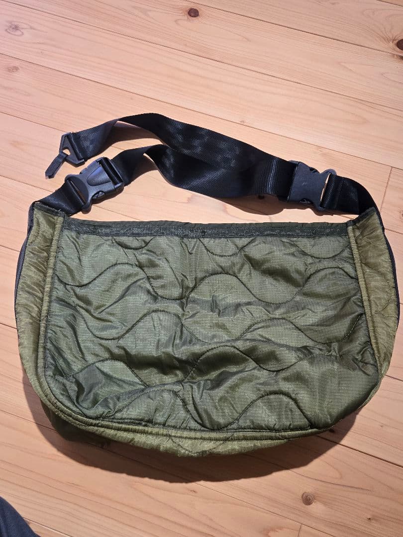 US アス 三軒茶屋 M-65 ライナー リメイク メッセンジャー バッグ