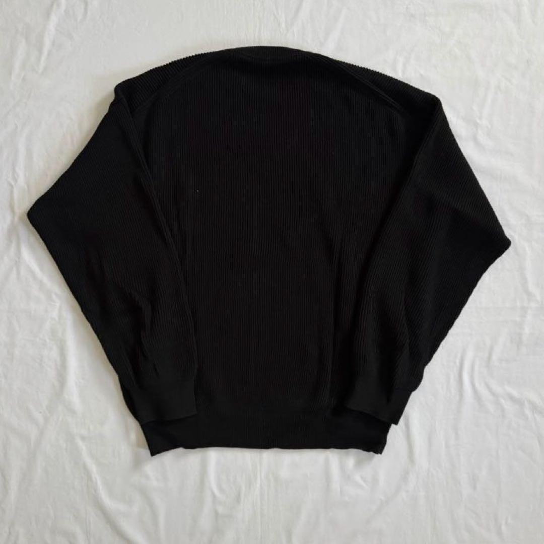 トップス AURALEE HARD TWIST COTTON RIB KNIT 4