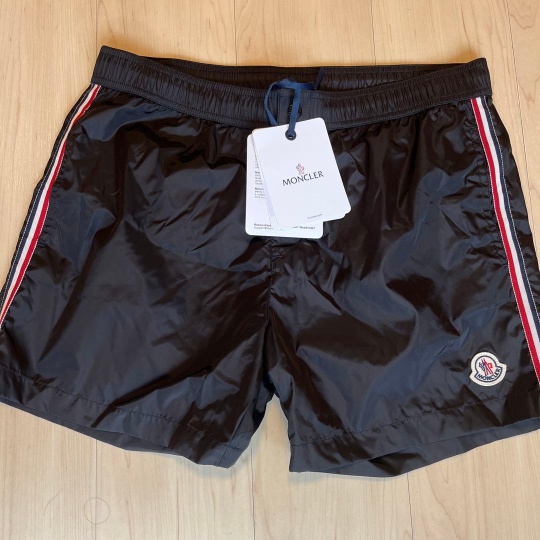 MONCLER モンクレール サイドストライプ ロゴ 水着 L