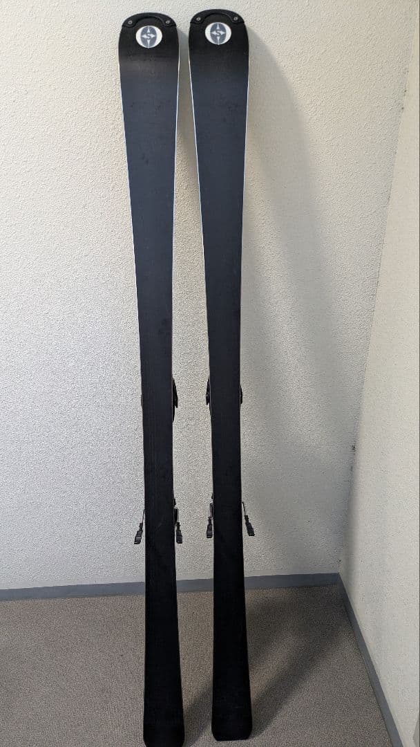 OGASAKA TC-ST 165cmスキー板 バインディング、プレート付き