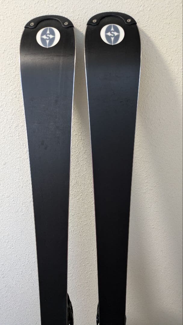 OGASAKA TC-ST 165cmスキー板 バインディング、プレート付き