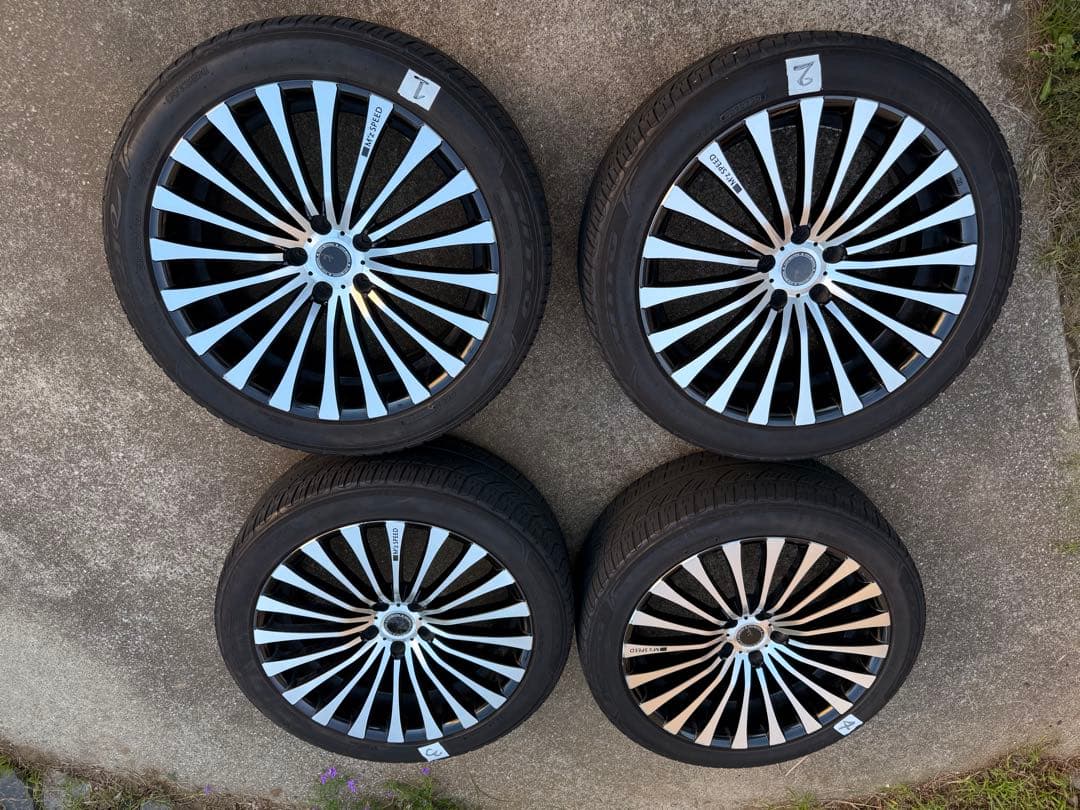 M'z SPEED Julia 666 20インチ +35 245/45R20